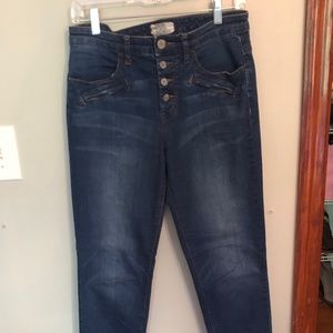 Free People Capri Jeans
